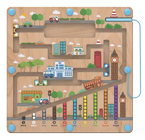 2Kids Toys Magnetyczna plansza do gry City / od 2 lat