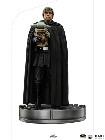 Iron Studios Luke Skywalker i Grogu - The Mandalorian - Skala sztuki 1/10