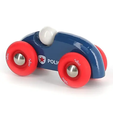 Vilac Drewniany mini samochód policyjny rajdowy / od 2 lat