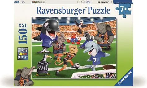 Puzzle Ravensburger : Zabawa piłkarska / 150 elementów / od 7 lat