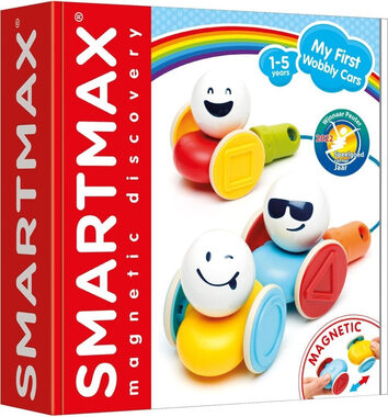 SMARTMAX Magnetyczny zestaw konstrukcyjny Moje pierwsze samochody 7 elementów