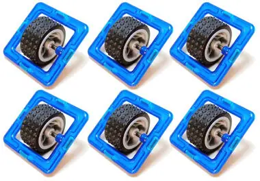 MAGFORMERS Unicycle 6 sztuk