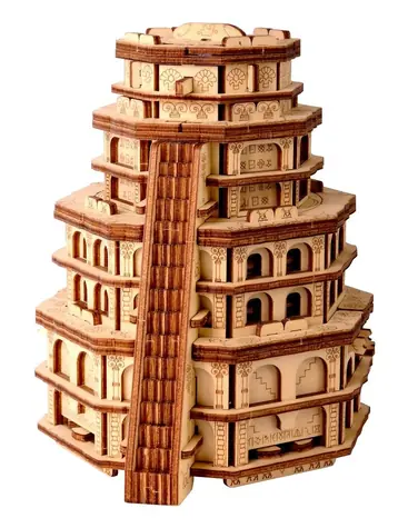 EscapeWelt Drewniana Puzzle Quest Tower / Poziom trudności: wysoki / od 14 lat