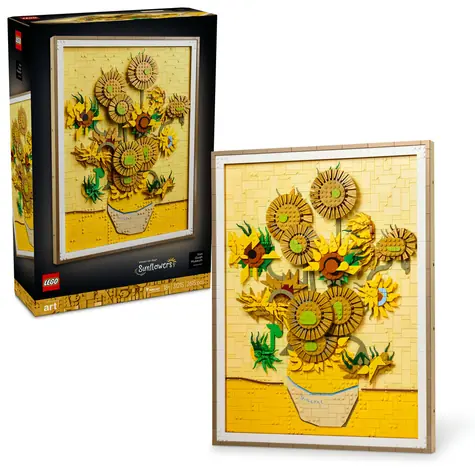 LEGO® Art 31215 Vincent van Gogh - Słoneczniki / Liczba elementów: 2615 / od 18 lat