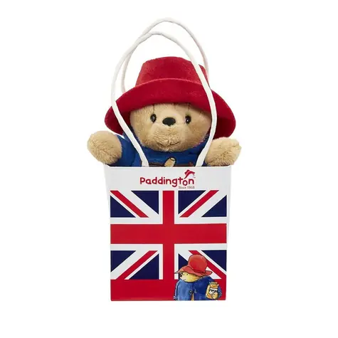 Tęczowy pluszowy Paddington w torebce prezentowej / 0+
