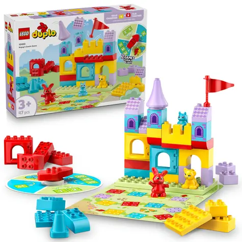 LEGO® DUPLO® 10450 Gra w klasy i zamek / Liczba elementów: 47 / od 3 lat / wyprzedaż