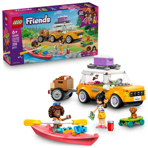 LEGO® Friends 42659 Wycieczka samochodowa z przyjaciółmi / Liczba elementów: 220 / od 6 lat