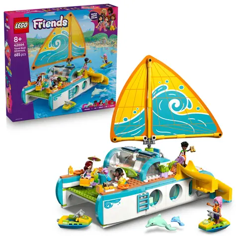 LEGO® Friends 42664 Przygoda na jachcie / Liczba elementów: 685 / od 8 lat