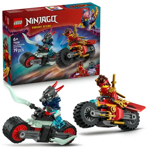 LEGO® NINJAGO® 71838 KAI i wyścig motocyklowy / Liczba elementów: 79 / od 6 lat