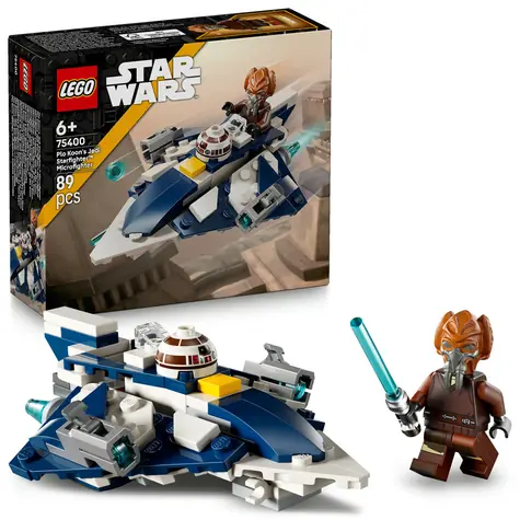 LEGO® Star Wars™ 75400 Plo Koon i jego mikromyśliwiec Jedi / Liczba elementów: 89 / od 6 lat
