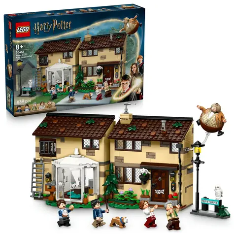 LEGO® Harry Potter™ 76451 Privet Drive: Wizyta ciotki Marge / Liczba elementów: 639 / od 8 lat