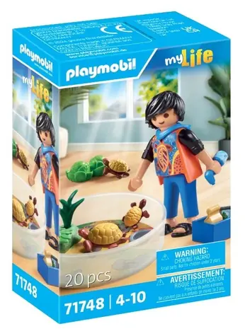 Playmobil® My Life 71748 Turtlearium / Liczba elementów: 20 / od 4 lat