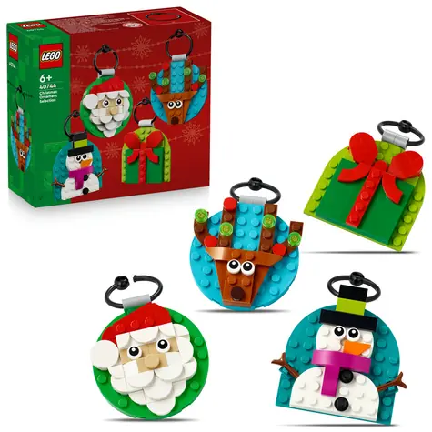 Zestaw ozdób świątecznych LEGO® Iconic 40744 / Liczba elementów: 153 / od 6 lat..