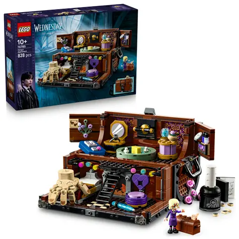 LEGO® Wednesday 76785 Rzecz i jego mieszkanie / Liczba elementów: 828 / od 10 lat