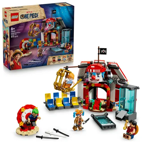 LEGO® ONE PIECE 75637 Buggy Klaun i jego namiot cyrkowy / Liczba elementów: 573 / od 8 lat