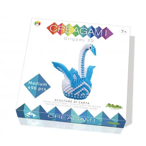 Piatnik Creagami M Swan / zestaw kreatywny / od 7 lat