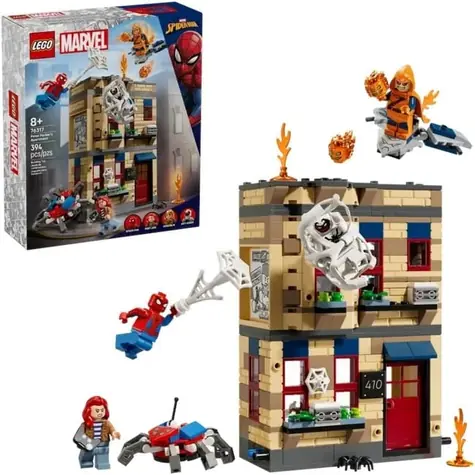 LEGO® MARVEL 76317 Mieszkanie Petera Parkera / Liczba elementów: 394 / od 8 lat