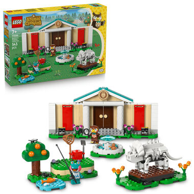 LEGO® Animal Crossing™ 77056 Blathers i jego kolekcja muzealna / Liczba elementów: 543 / od 7 lat
