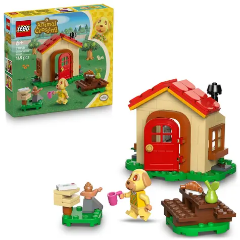 LEGO® Animal Crossing™ 77058 Goldie i jej przytulny domek / Liczba elementów: 149 / od 6 lat