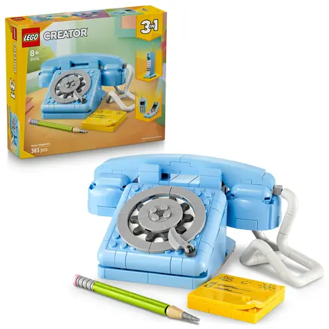 LEGO® Creator 3 w 1 31174 Telefon retro / Liczba elementów: 383 / od 8 lat