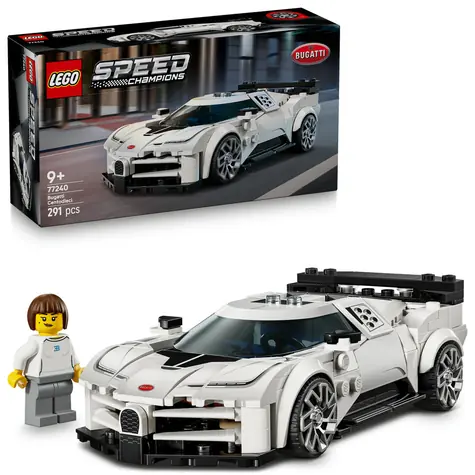 LEGO® Speed Champions 77240 Bugatti Centodieci Hyper Sports Car / Liczba elementów: 291 / od 9 lat