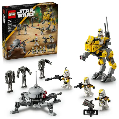 LEGO® Star Wars™ 75431 Zestaw bojowy 327. Korpusu Gwiezdnego Klonów / Liczba elementów: 258 / od 7 lat