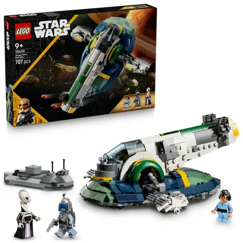 LEGO® Star Wars™ 75433 Jango Fett i jego statek kosmiczny / Liczba elementów: 707 / od 9 lat