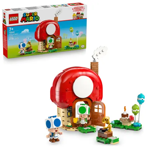 LEGO® Super Mario™ 72041 Domowa impreza Toada / Liczba elementów: 276 / od 7 lat
