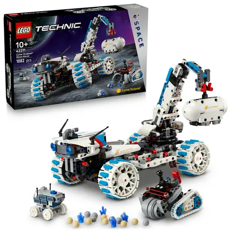 LEGO® Technic 42211 Lunar Rover Lunar Outpost™ / Liczba elementów: 1082 / od 10 lat / wyprzedaż