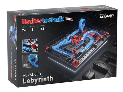 Fischertechnik Advanced Gra planszowa: Labirynt / 61 elementów / od 7 lat