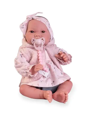 Antonio Juan 80322 SWEET REBORN NICA - realistyczna lalka niemowlęca z miękkim materiałem - 42 cm / od 14 lat