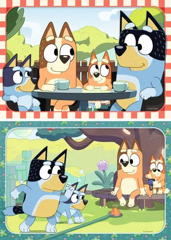 Ravensburger Bluey on a Picnic 2x12 elementów