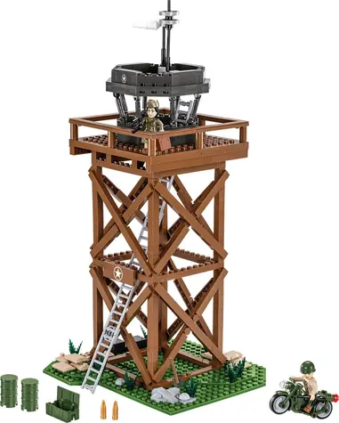 Cobi 3125 II WW US control tower, 1:35, 664 k, 2 f