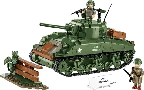 Cobi 3126 II WW M4A1 Sherman, 1:35, 663 KM, 2 f