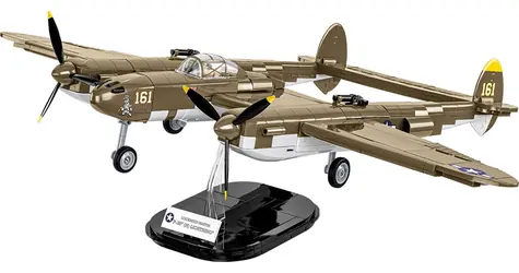 Cobi 5763 II WW Lockheed P-38 Lightning (H), 1:32, 652 KM, 1 f