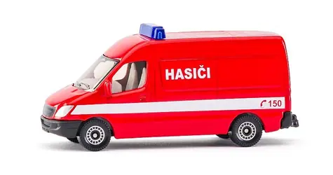 Siku wersja Czechy - wóz strażacki
