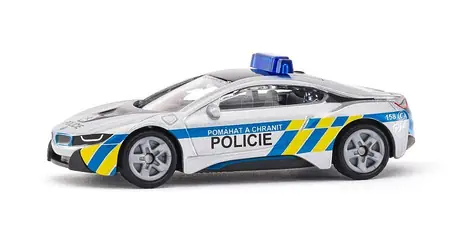 Siku wersja Czechy - policyjne BMW i8 LCI