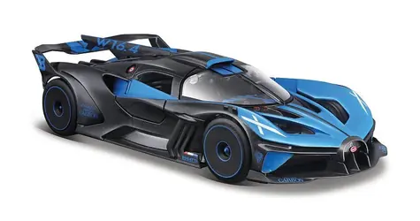 Maisto - Bugatti Bolide, metal czarno-niebieski, 1:24