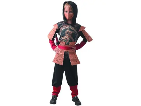 MaDe 09561 - Sukienka karnawałowa - Ninja, 110 - 120 cm
