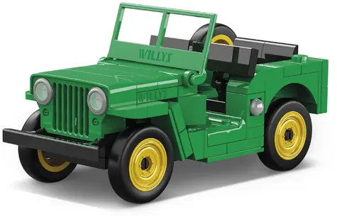 Cobi 24517 Jeep Willys CJ-2A / 111 kostek / 1:35 / od 6 lat