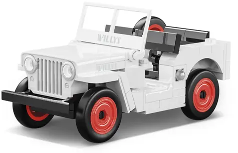Cobi 24518 Jeep Willys CJ-2A / 111 kostek / 1:35 / od 6 lat