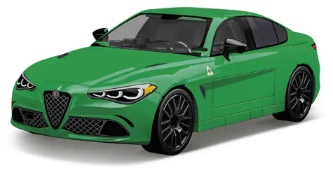 Cobi 24605 Alfa Romeo Giulia Quadrifoglio / 90 kostek / 1:35 / od 6 lat