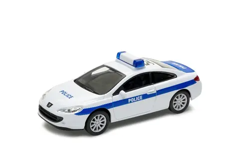 Welly Peugeot Coupe 407 POLICJA 1:34