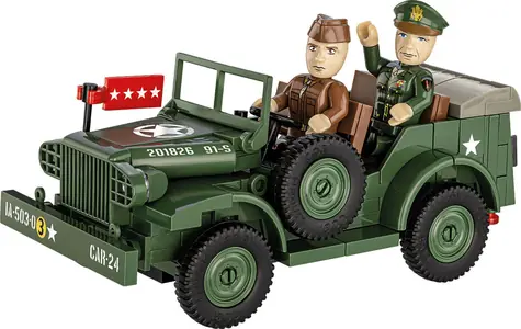 Cobi 3111 II WW Dodge WC 56 D-DAY / 202 kostki / 2 figurki / 1:35 / od 7 lat