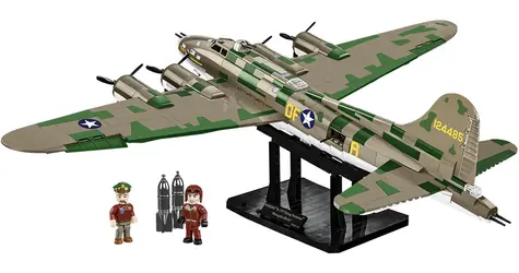 Cobi 5749 II WW Boeing B-17F Flying Fortress EXECUTIVE EDITION / 1376 kostek / 2 figurki / 1:48 / od 10 lat