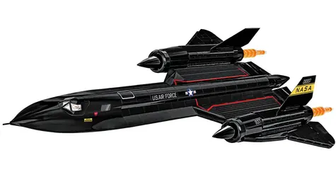 Cobi 5890 Lockheed SR-71 Blackbird EXECUTIVE EDITION / 1424 kostki / 2 figurki / 1:48 / od 9 lat