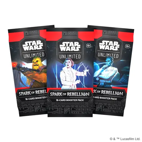 Star Wars™ Unlimited: SWU 01 Iskra Rebelii - Booster / od 12 lat