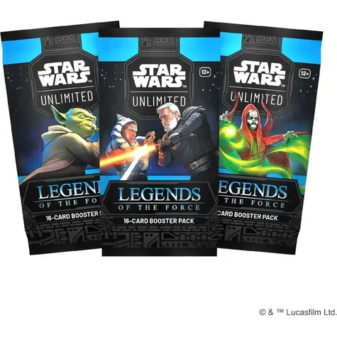Star Wars™ Unlimited: SWU 05 Legendy Mocy - Booster / od 12 lat