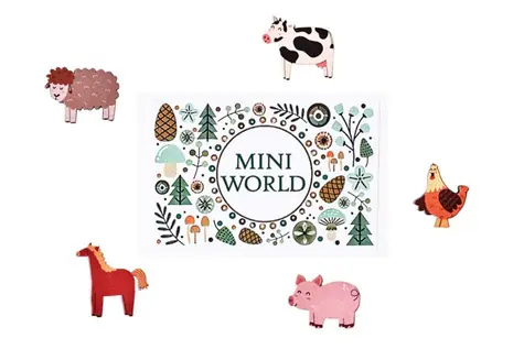 BeWooden Mini Świat - Farma