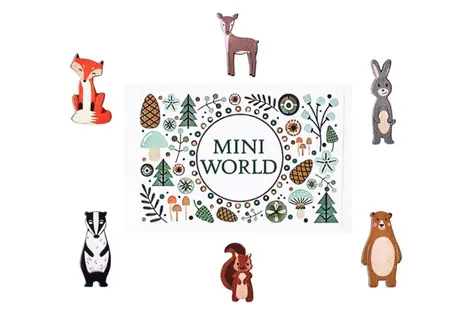 BeWooden Mini World - Leśni Przyjaciele